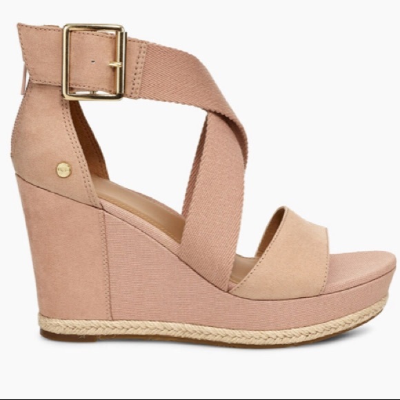 UGG Shoes - NWT Calla Wedge Heeled Sandals - Sz 8.5!